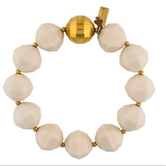kate spade Jewelry - Kate Spade ♠️ White Beaded Bracelet